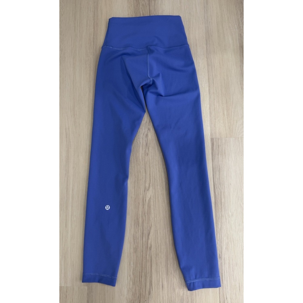 Lululemon Wunder Train High-Rise Tight 25" Women's 2 Athletic Wild Indigo
